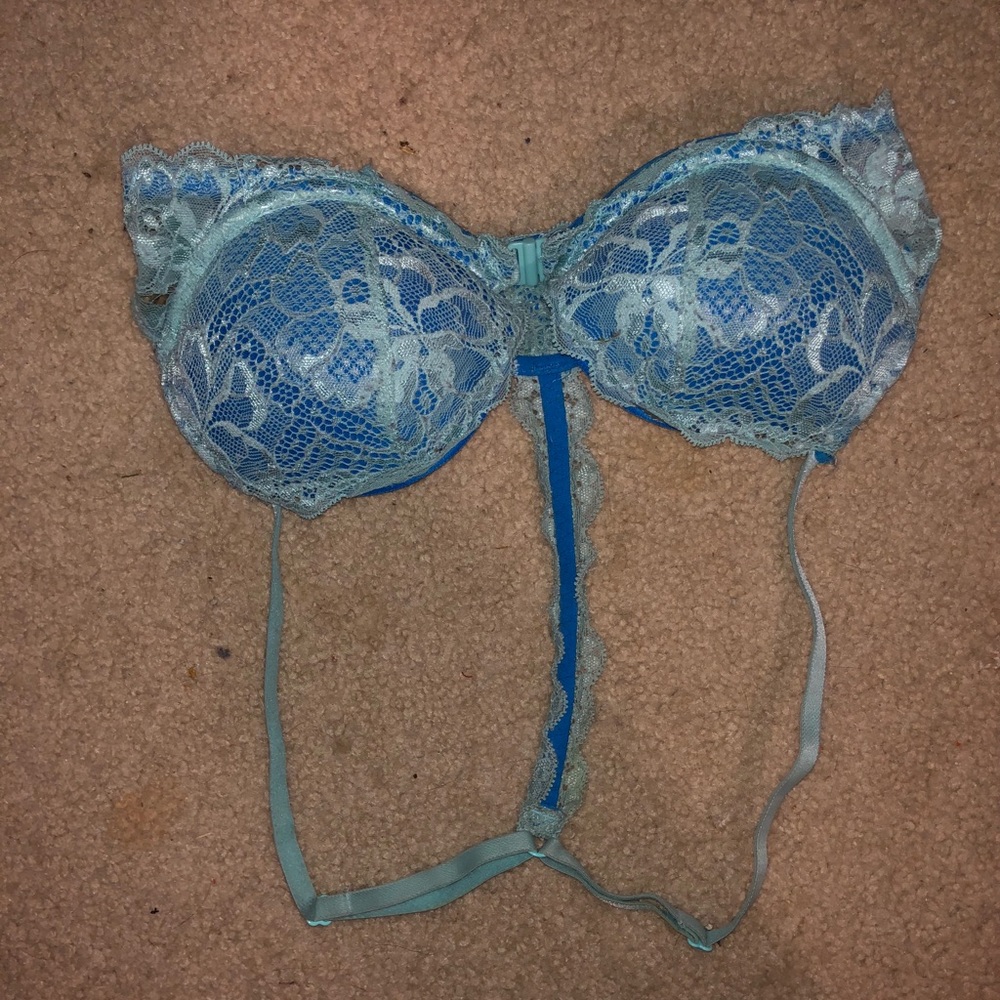 PINK bra; razor back